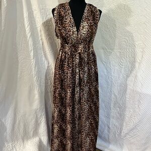 America & Beyond leopard print dress,‎ NSF